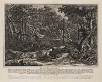 TvB G 4351
<br/>
Herten die in het net gevallen zijn
<br/>
<em>Ridinger, Johann Elias (1698-1767)</em>